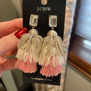 J. Crew Tassel Earrings